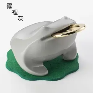 揪吉聚寶．陶瓷撲滿 - 霧裡灰